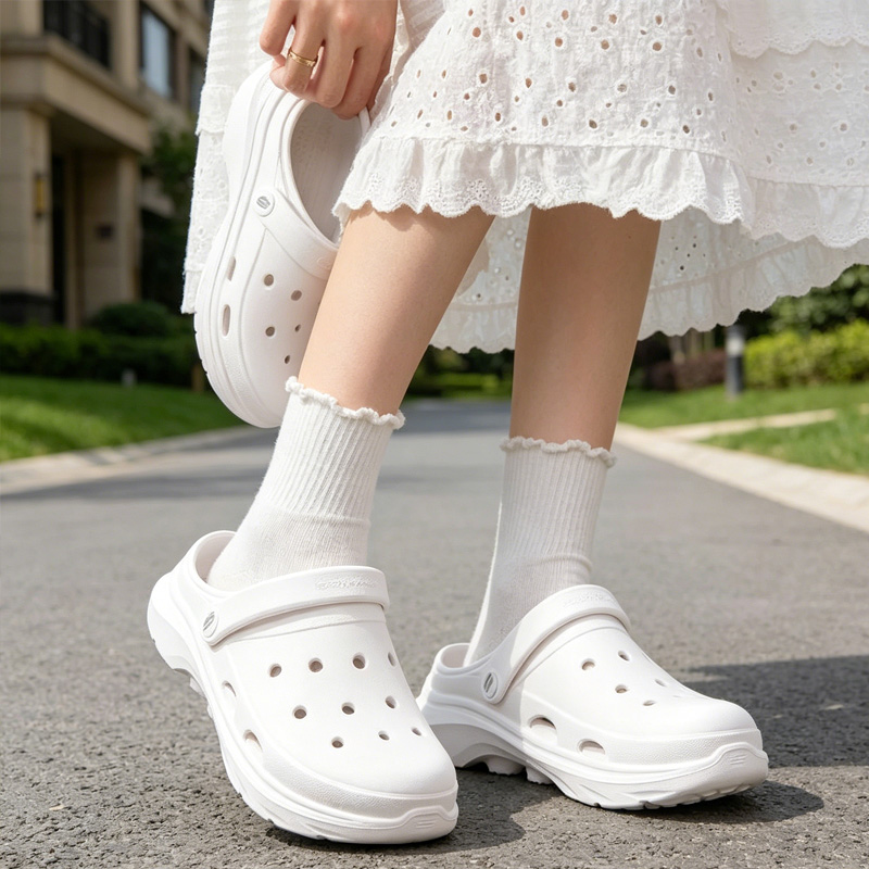 Women Shoes Hong Kong - スケッチャーズ レディース スリッパ 軽量 ソフト 滑り止め