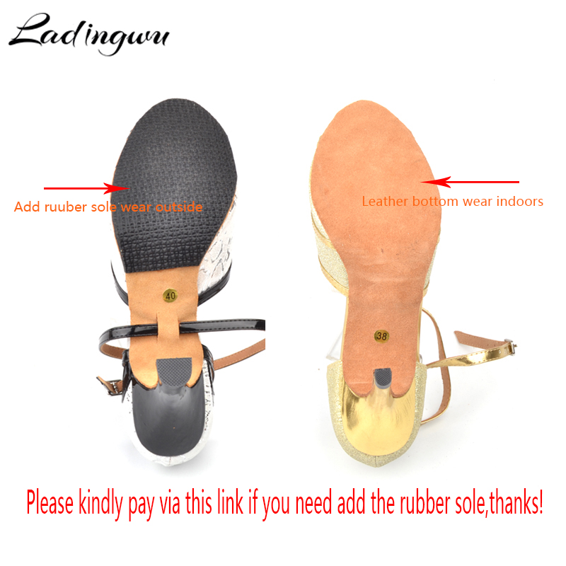 Women'S Shoes Neuropathy - ゴム製アウトソールのためのラテンダンスシューズ社交ダンスシューズタンゴ社交ダンスシューズ