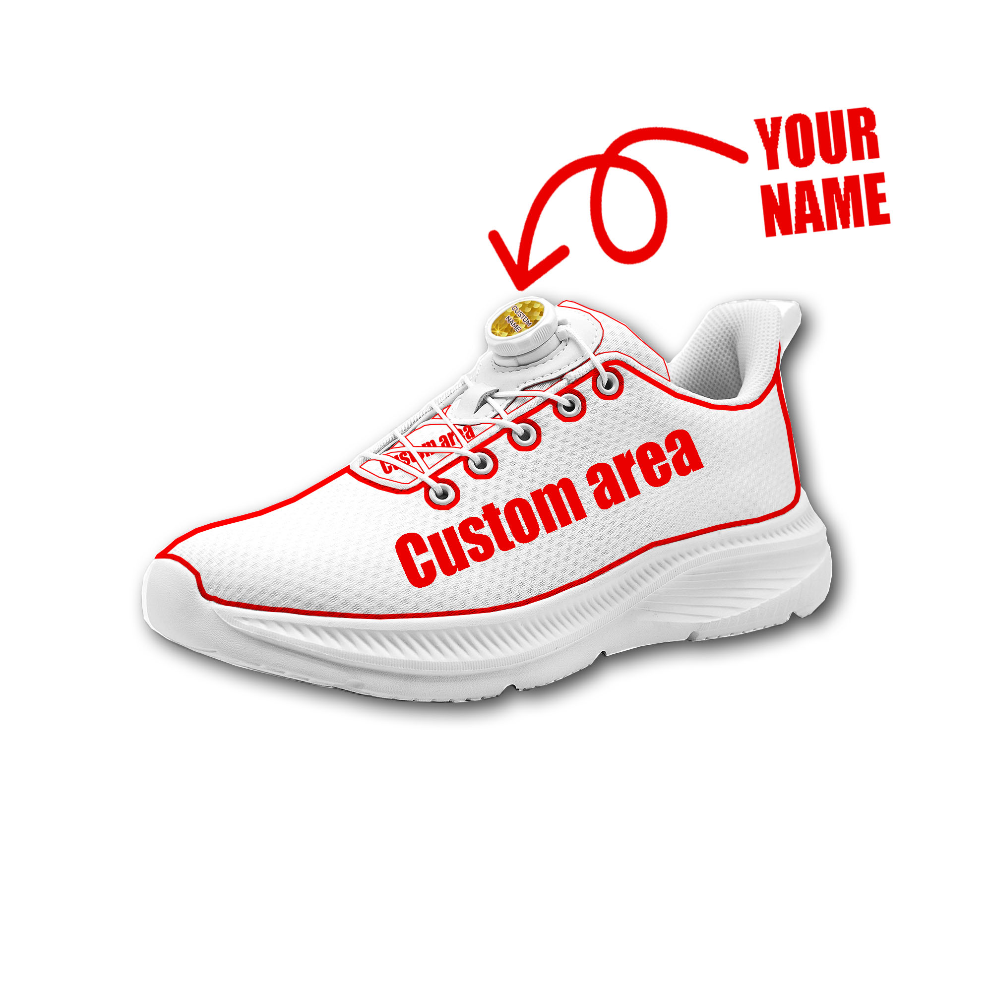 Women Shoes Name - カスタムウォーキングシューズ男性女性用回転ボタン付き紐なしシューズデザイン写真ロゴ名入り軽量スニーカーユニセックス