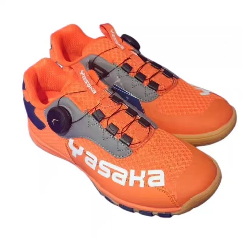 Women'S Shoes Vs Men'S Size - 2026 卓球シューズ男性女性オレンジコートシューズユニセックスデザイナーバドミントントレーニングカップルクイックレーススポーツシューズ