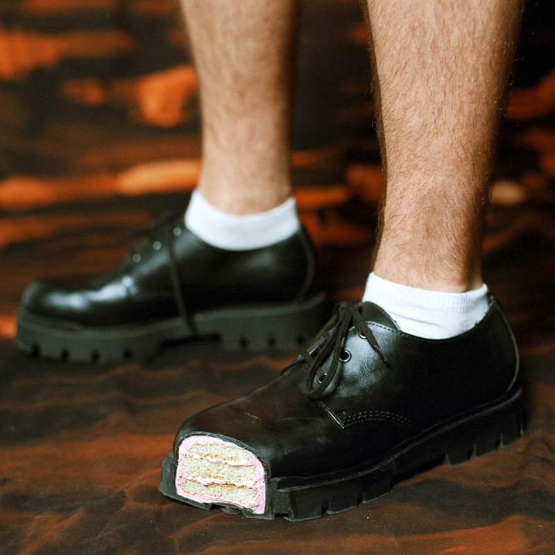 Women'S Shoes Loafers Black - ケーキ厚底ダービーシューズ ブラックレザーシューズ 2026 ラウンドトゥ 厚底ヒール オックスフォードローファー