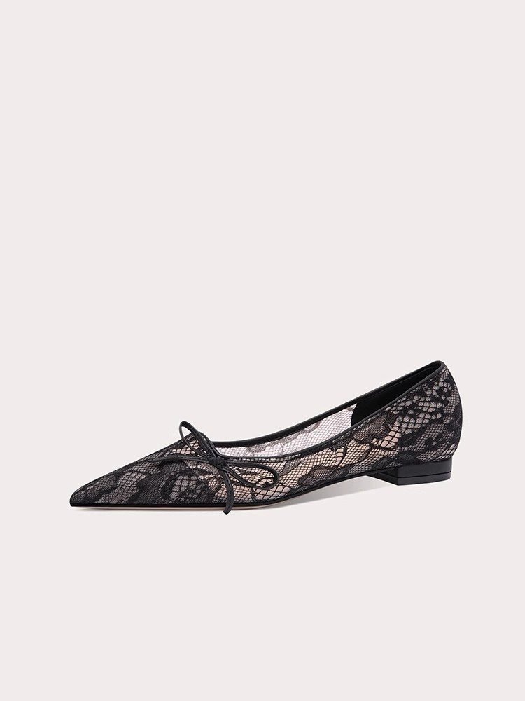 フラットスティレットヒール 春夏新作 ポインテッドトゥ シャ - Pointed Toe Flat のレビューと価格