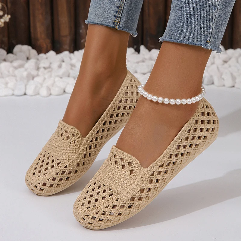 女性用滑り止め中空サンダル,カジュアルなアウターウェア,ファ - Women'S Shoes Neuropathy のレビューと価格