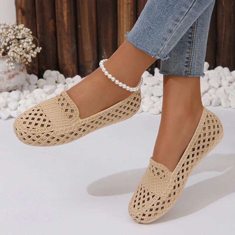 女性用滑り止め中空サンダル,カジュアルなアウターウェア,ファ - Women'S Shoes Neuropathy のレビューと価格