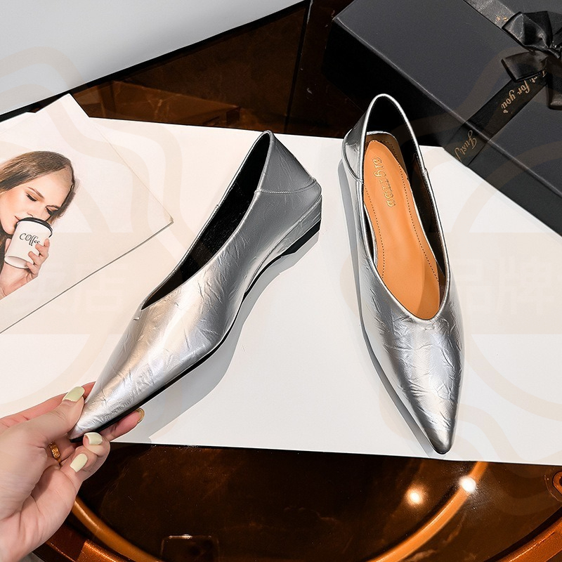 2026年ファッションレディースシューズ クラシックポインテ - Pointed Toe Flat のレビューと価格