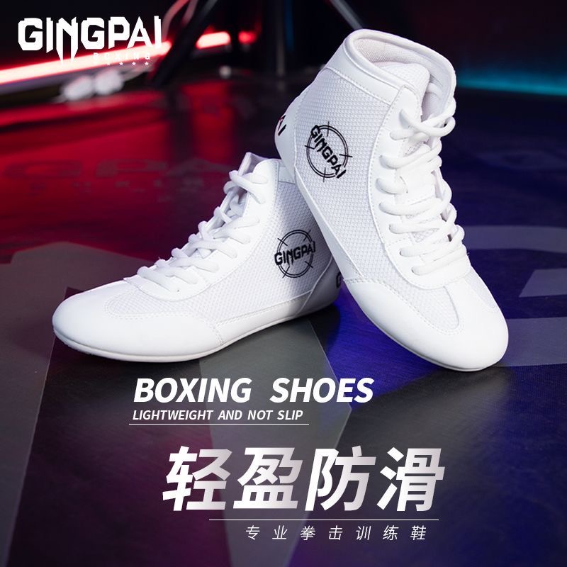 男性女性用プロボクシングシューズ レッドピンク レスリングシ - Women'S Shoes Vs Men'S Size のレビューと価格