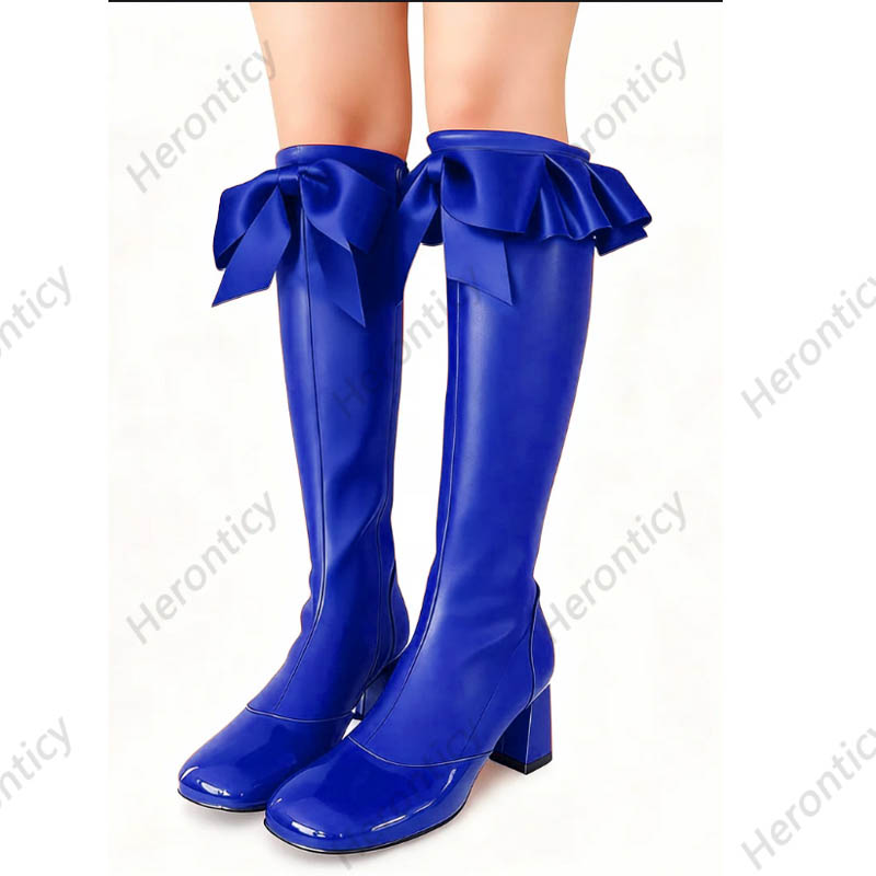 Heronticy 手作り黒手作りニーハイレザーブーツ女性用 - Zip Up Boots Short のレビューと価格