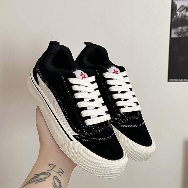 2026冬キャンバレディースシューズ香港スタイルカジュアルボ - Women Shoes Hong Kong のレビューと価格