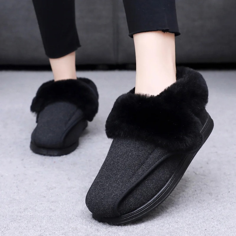女性用糖尿病患者向けシューズ、暖かい冬用、調節可能な留め具、 - Women'S Shoes Neuropathy のレビューと価格