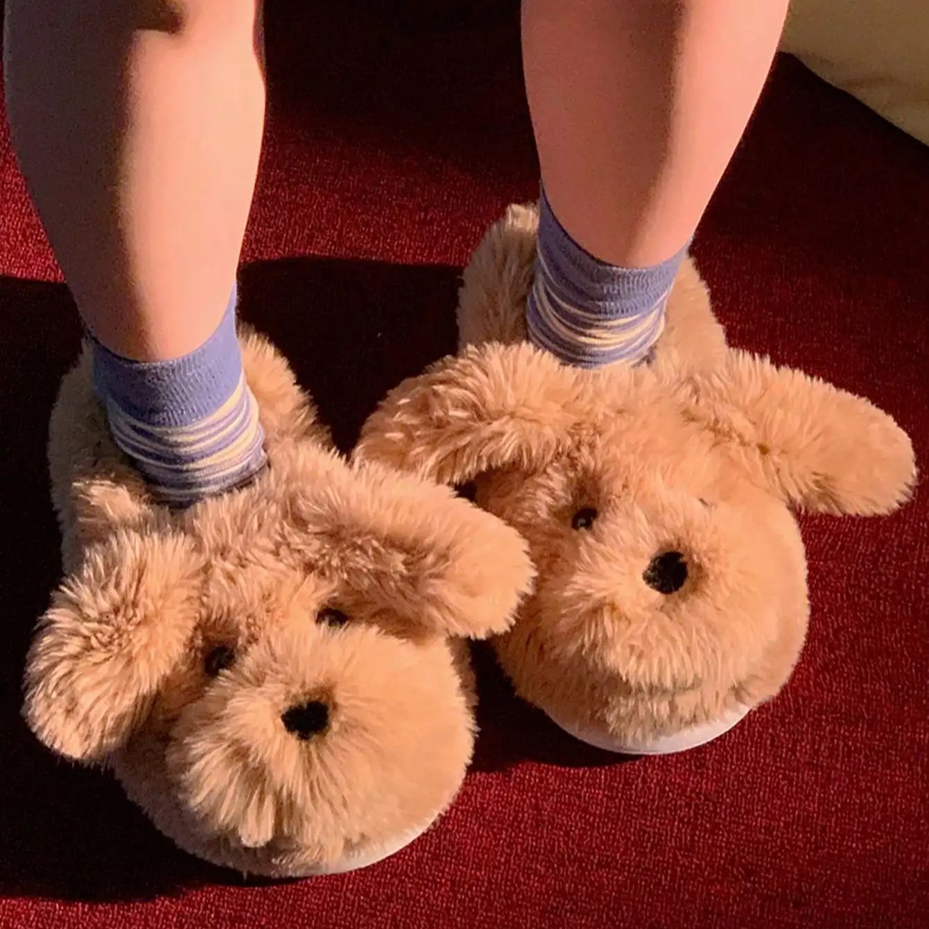 女性用ハウスファースリッパ カジュアル キュート ラブリー子 - Women'S Shoes For Fall のレビューと価格