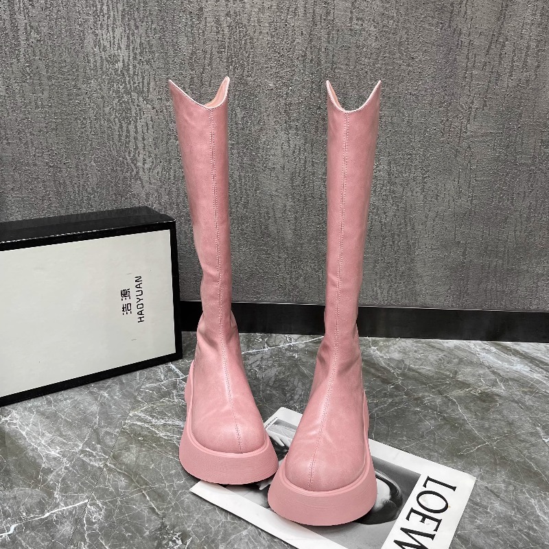 2025年秋冬ファッションジッパーデザインレジャーニーブーツ - Women'S Shoes For Fall のレビューと価格