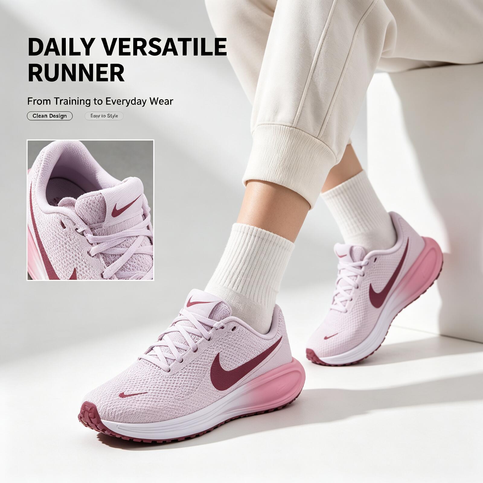 ナイキ レディース ピンク ランニング シューズ 軽量 通気 - Women Shoes Hong Kong のレビューと価格