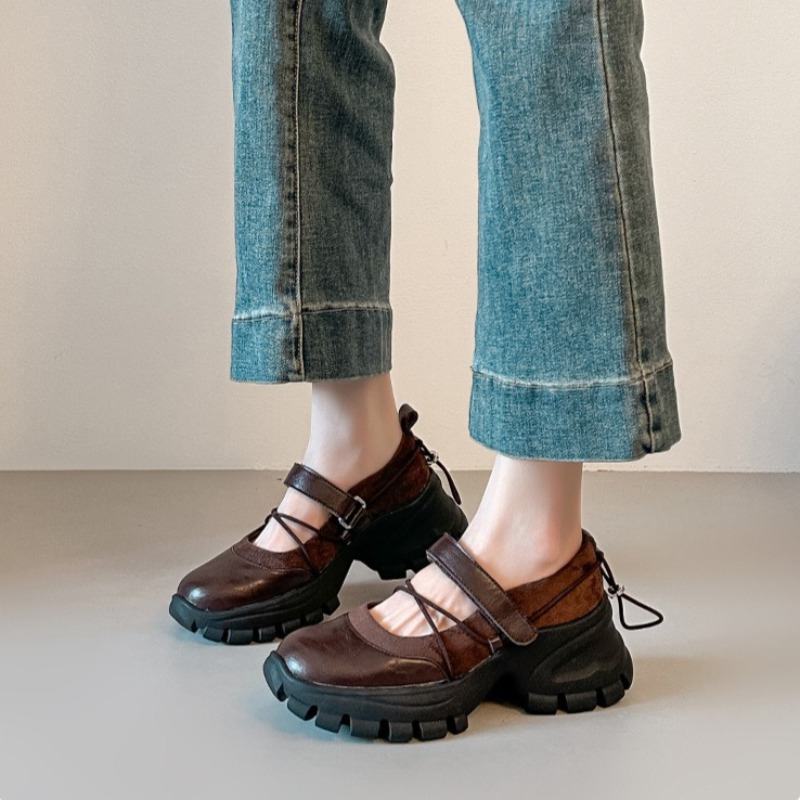 新しいレトロバレエメリージェーンシューズファッションソフトソ - Women'S Shoes Large のレビューと価格