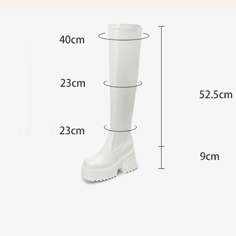 オルカリサ 新型 パテントレザー レディース サイハイブーツ - Zip Up Boots Short のレビューと価格