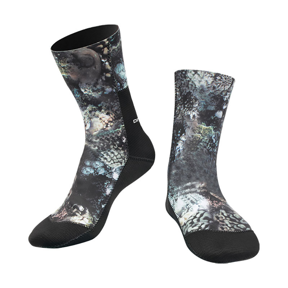 3/5/7 ミリメートルネオプレン迷彩ダイビングソックスノン - Women'S Shoes Neuropathy のレビューと価格
