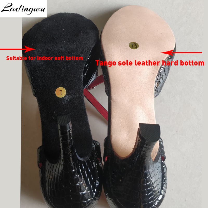 ゴム製アウトソールのためのラテンダンスシューズ社交ダンスシュ - Women'S Shoes Neuropathy のレビューと価格