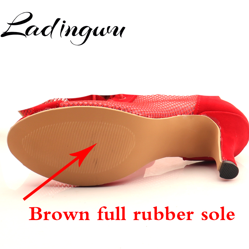 ゴム製アウトソールのためのラテンダンスシューズ社交ダンスシュ - Women'S Shoes Neuropathy のレビューと価格