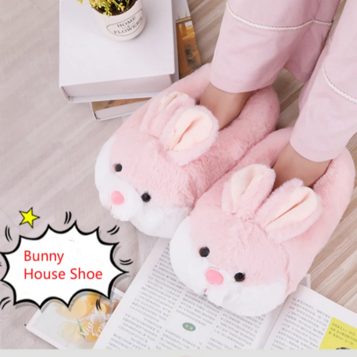 女性用ハウスファー スリッパ カジュアル キュート 3Dデザ - Women'S Shoes For Fall のレビューと価格
