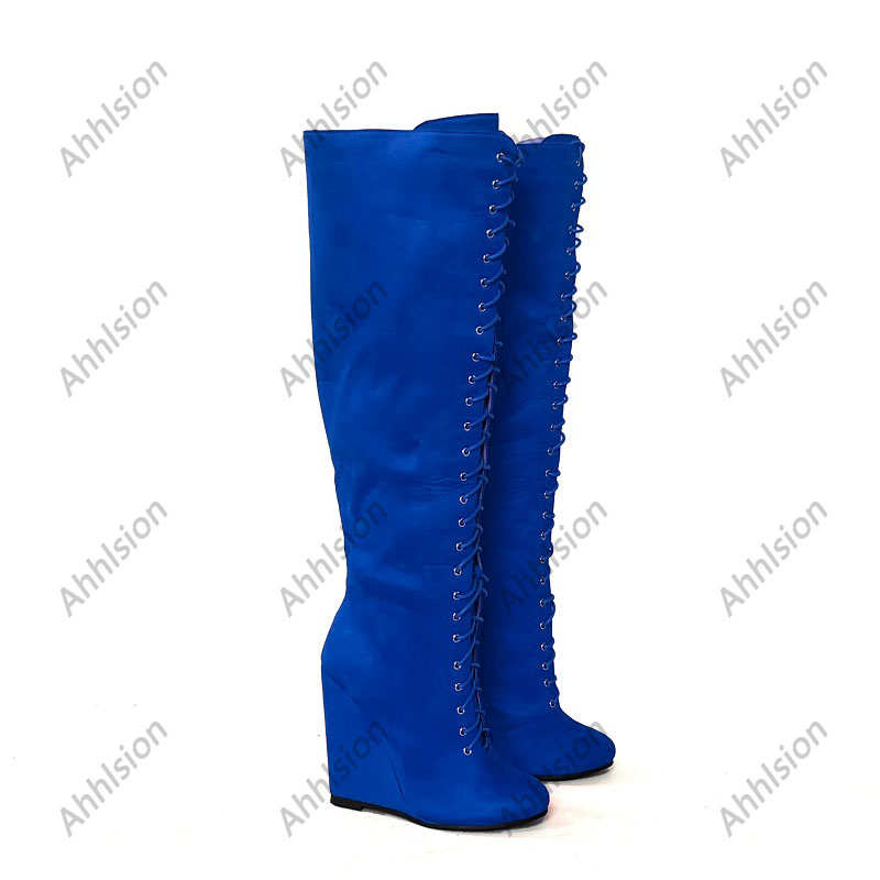 アーリオン新作 レディース ウィンター ニーブーツ フェイク - Zip Up Boots Short のレビューと価格