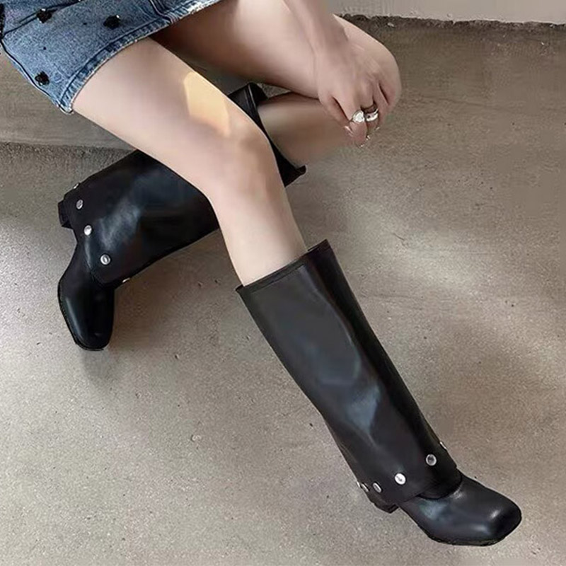 新作レディースニーハイヒールブーツ、チャンキーヒールシューズ - Women'S Shoes In Size 12 のレビューと価格