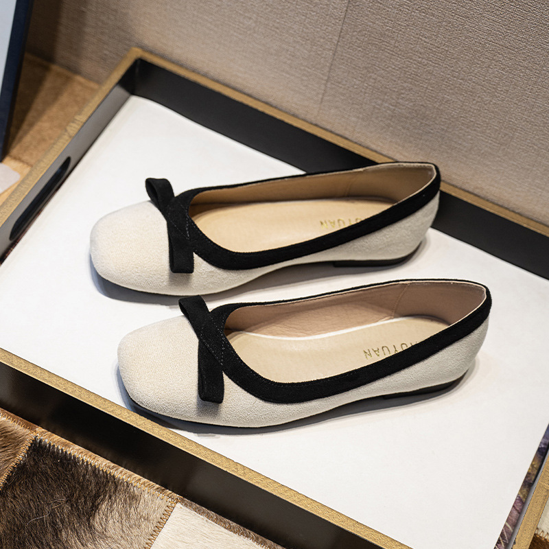 大きいサイズの女性用フラットシューズ、柔らかいベルベット素材 - Women'S Shoes Large のレビューと価格