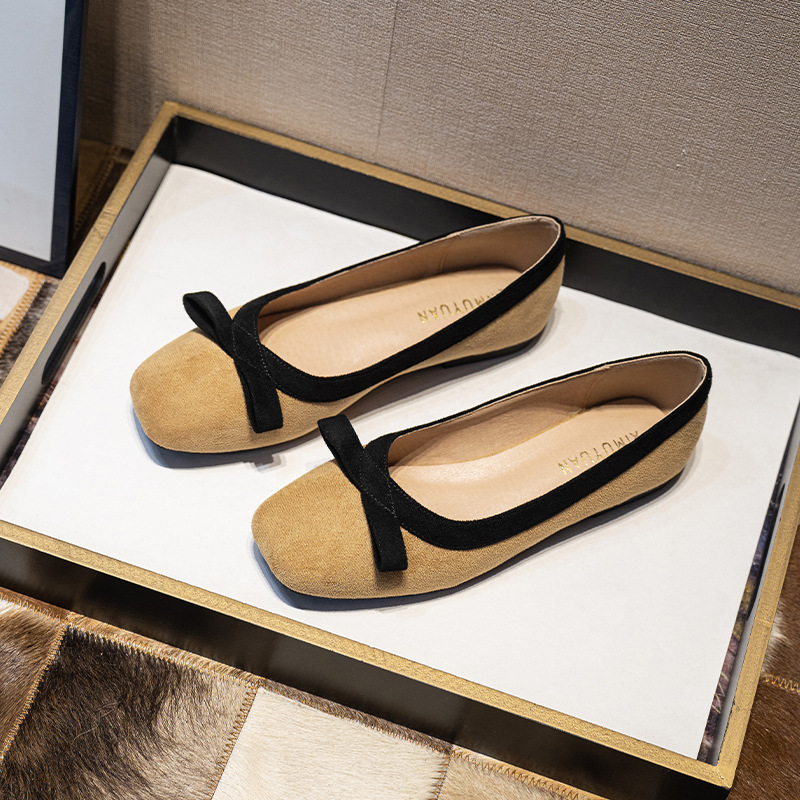 大きいサイズの女性用フラットシューズ、柔らかいベルベット素材 - Women'S Shoes Large のレビューと価格