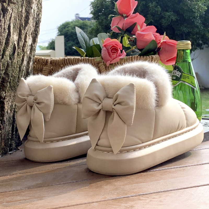 2025年新作 冬用プラッシュスリッパ レディース - クロ - Women'S Shoes For Fall のレビューと価格