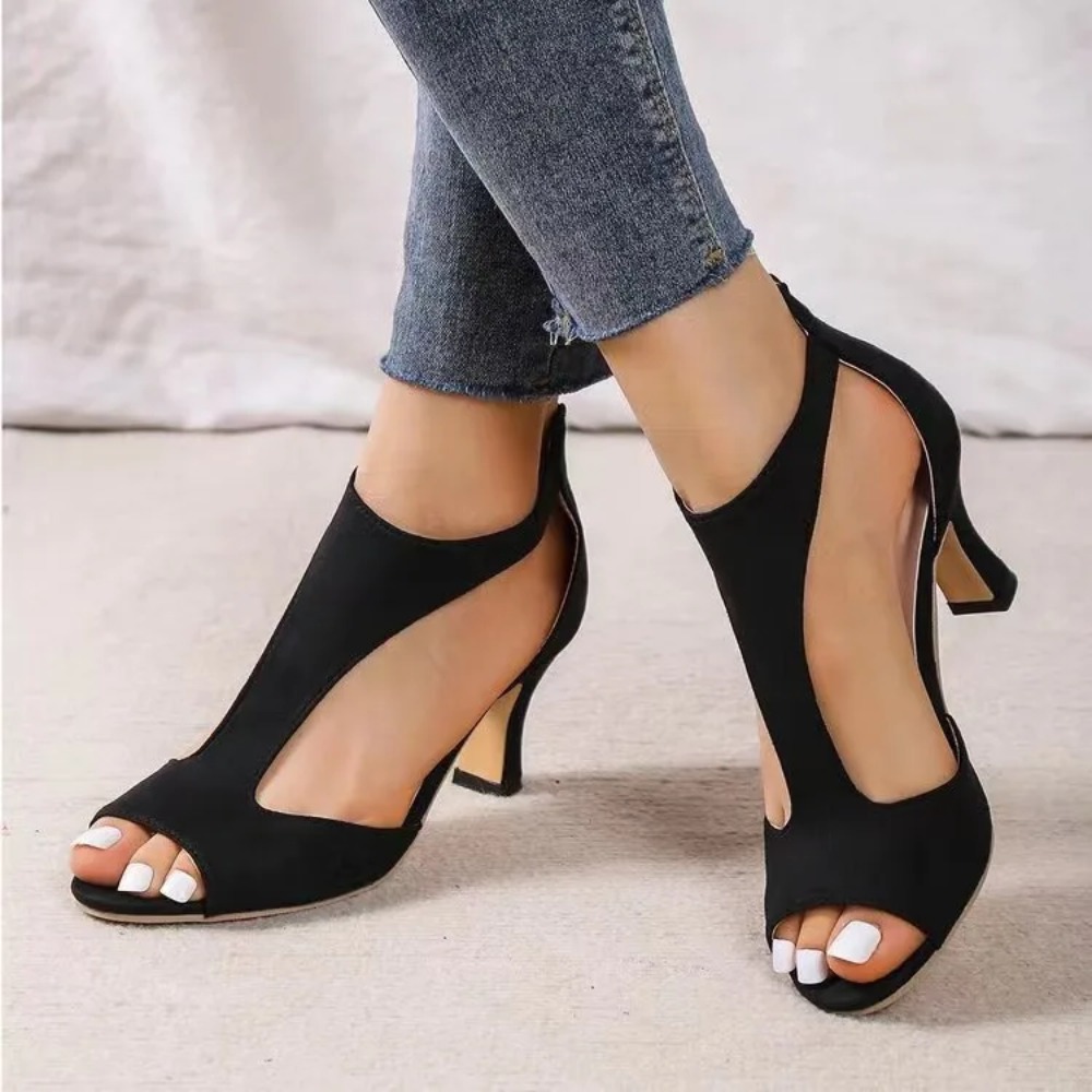 2026年夏新作 ブラッシュドレザー フィッシュマウスサンダ - Women Shoes Zipper のレビューと価格