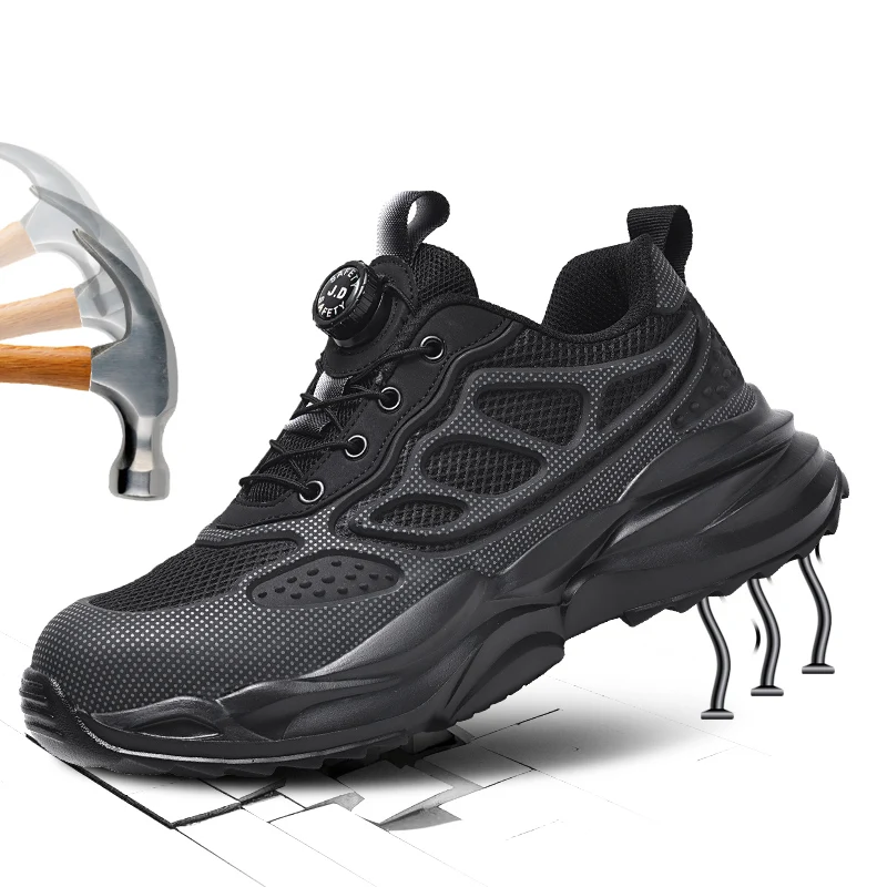 白い作業靴 軽量で快適な安全靴 男女兼用 作業靴 鋼鉄製のつ - Women Shoes Jd のレビューと価格