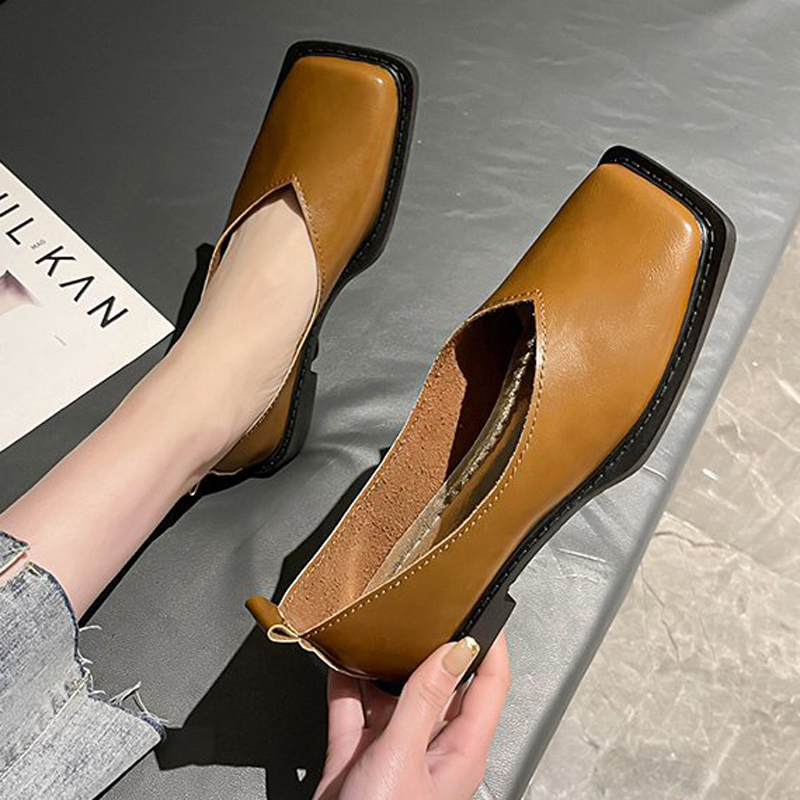 ローマ風レディースローヒールパンプス、女性用フラットシューズ - Women'S Shoes For Fall のレビューと価格