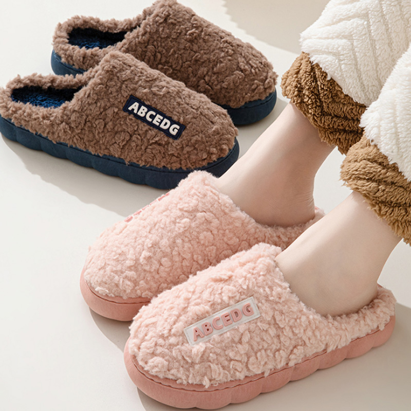 トレンド冬用カップル室内用滑り止め付きメンズ・レディース兼用 - Women'S Shoes For Fall のレビューと価格