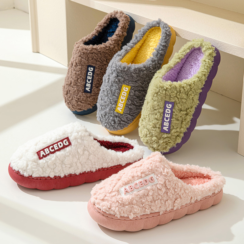 トレンド冬用カップル室内用滑り止め付きメンズ・レディース兼用 - Women'S Shoes For Fall のレビューと価格