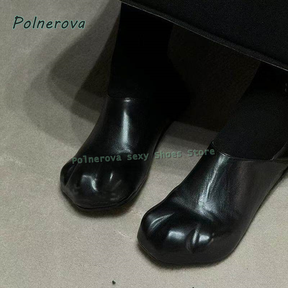 女性のミニマリスト クロウトゥ ミュール ブラック レザー  - Women'S Shoes Loafers Black のレビューと価格