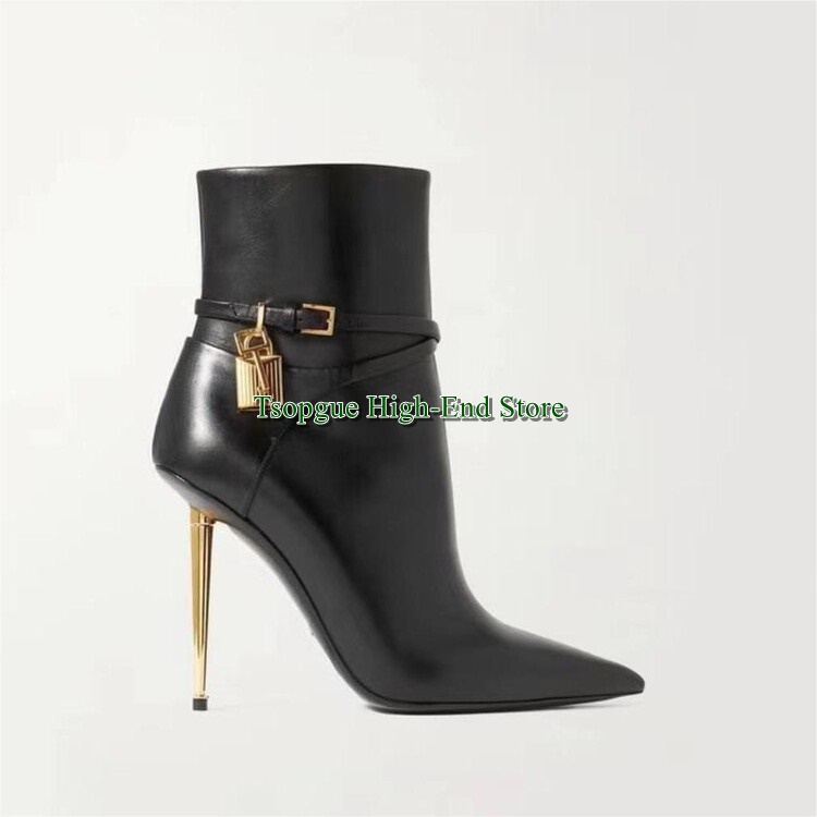 ホワイト ポインテッド プリーツ レースアップ ハイヒール  - Pointed Toe Flat のレビューと価格