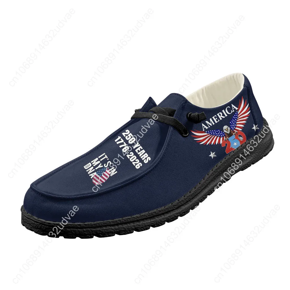 アメリカ 250 周年記念 1776-2026 ローファー男 - Women'S Shoes Loafers Black のレビューと価格