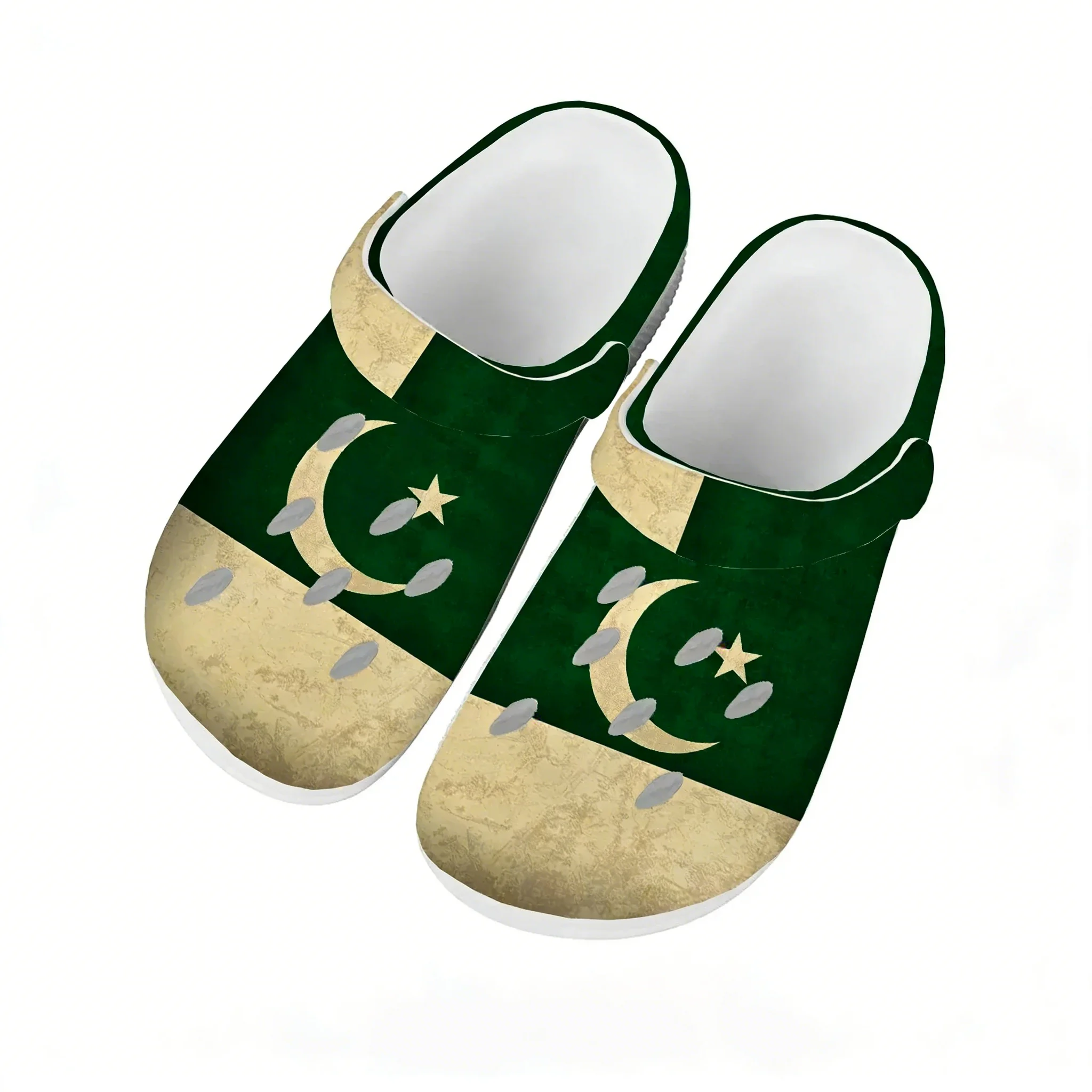 パキスタン国旗ウォーターシューズ男性女性快適なホームガーデン - Women'S Shoes In Pakistan のレビューと価格