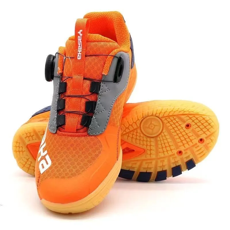 2026 卓球シューズ男性女性オレンジコートシューズユニセッ - Women'S Shoes Vs Men'S Size のレビューと価格