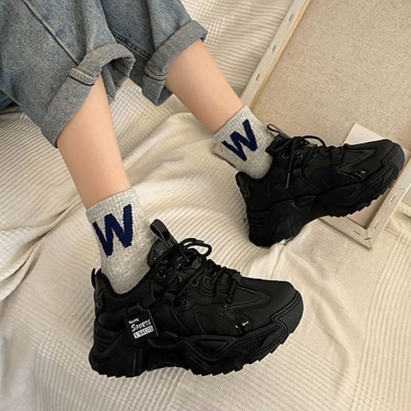 トレンドの厚底ダッドシューズ、春・秋スタイル、2025年新作 - Women Shoes Hong Kong のレビューと価格