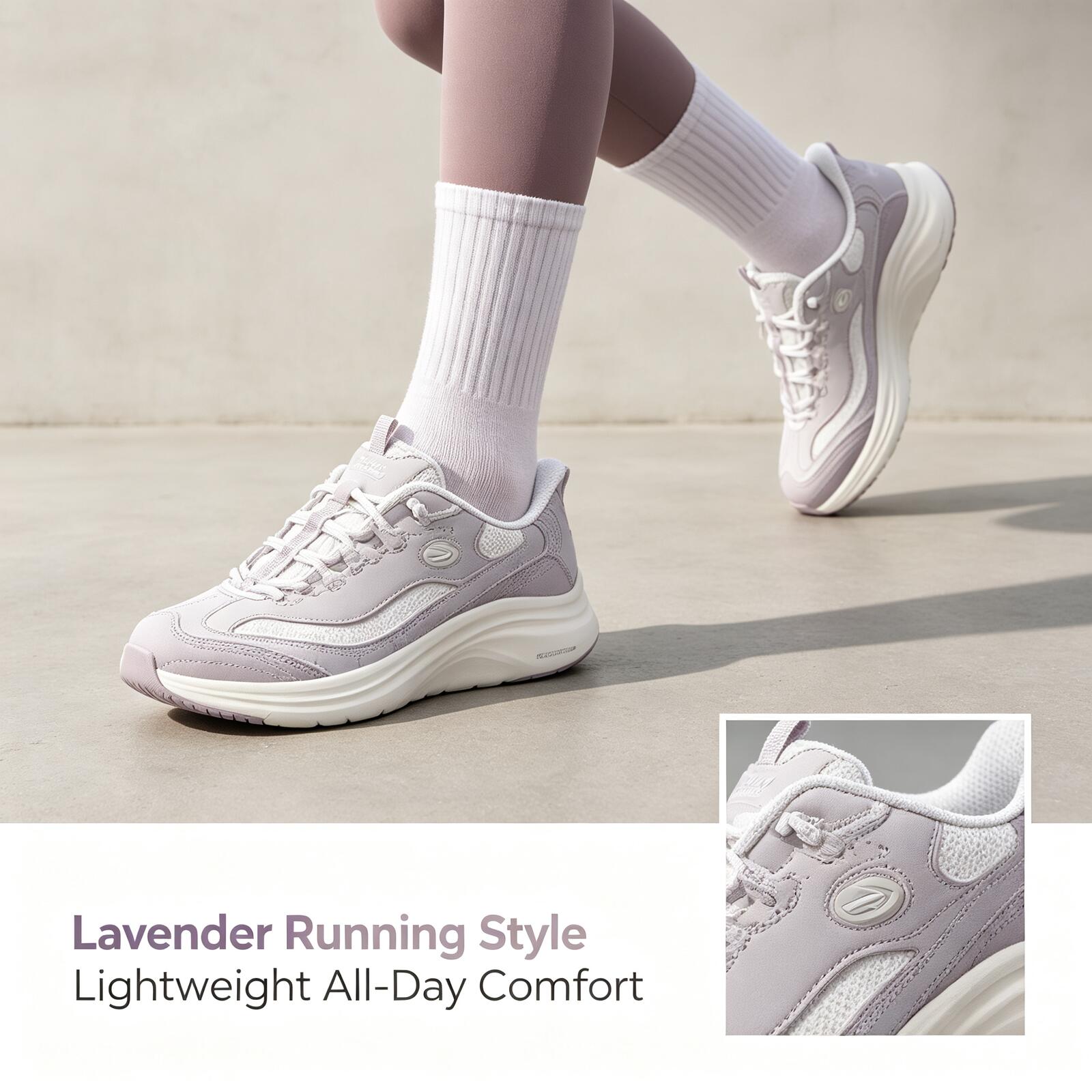 スケッチャーズ レディース ラベンダー メモリーフォーム メ - Women Shoes Hong Kong のレビューと価格